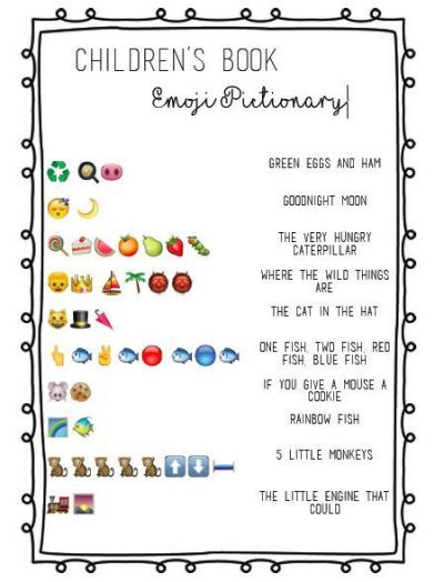 Book Shower, Emoji Pictionary, Emoji Games, Fun Baby Shower Games, Virtual Baby Shower, Good Night Moon, Baby Shower Fun, Baby Shower Printables, Baby Games