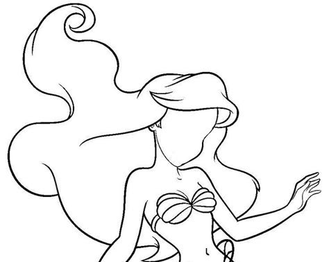 Ariel Outline, Disney Characters Outline, Disney Princess Outline, Princess Kids Room, Disney Lines, Character Outline, Disney Sleeve, Disney Drawings Sketches, Disney Canvas