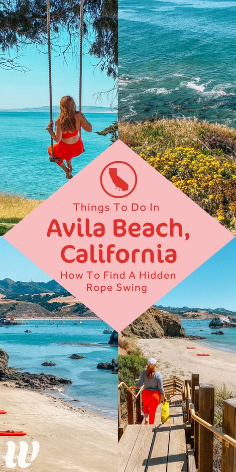 Pismo Beach California Things To Do, California Beach Vacation, Avila Beach California, Pinecrest Lake, California Places To Visit, Beach Kayak, Pismo Beach California, California With Kids, Avila Beach