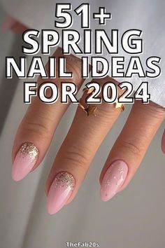 Spring Nail Ideas, Simple Spring Nails, April Nails, May Nails, Nail Color Trends, Spring Nail Trends, Manicure Inspiration, Spring Nail Colors, Popular Nails