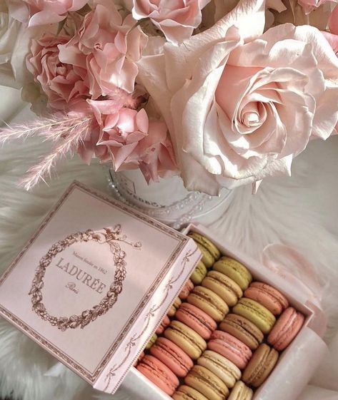 Pink Macaroons, Aesthetic Products, Cute And Aesthetic, Laduree Paris, Baby Pink Aesthetic, Paris Aesthetic, Aesthetic Life, No Rain, Pink Girly Things