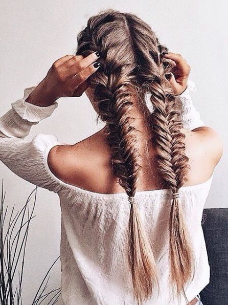 Join our One Fleur fam ☆♡ Follow us @OneFleur for more daily inspo ☆♡ Use ‘Pinterest10’ for 10% off your order Boring Hair, Fish Tail Braid, Hair Envy, Hair Dos, Messy Hairstyles, Gorgeous Hair, Pretty Hairstyles, Summer Hairstyles, Hair Looks