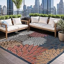 Outside Carpet, Tropical Area Rugs, Rug Outdoor, Porch Garden, Floral Area Rugs, 4x6 Rugs, Outdoor Carpet, Indoor Outdoor Area Rugs, Modern Floral