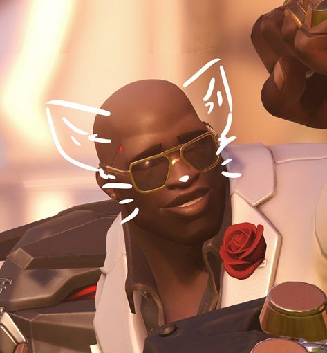 Cat Overwatch, Ow Pfp, Overwatch Cats, Ow Icons, Overwatch Doomfist, Overwatch Icons, Strong Punch, Overwatch Characters, Overwatch Wallpapers