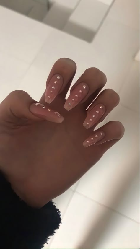 Nail Inspo Plain, Euforia Nails, Maddy Perez Nails, Cassie Nails, Kardashian Nails, Vegas Nails, Wow Nails, Manicure Nail Designs, Ombre Acrylic Nails