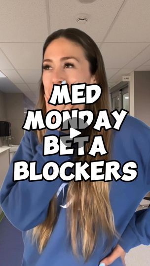 60K views · 2.7K reactions | Beta blockers are a class of medications that work by blocking the effects of adrenaline on the body’s beta receptors. These receptors are found in various tissues, including the heart, lungs, blood vessels, and other organs. By blocking these receptors, beta blockers reduce the effects of adrenaline, which can help lower blood pressure, slow heart rate, and reduce the workload on the heart.⁣
⁣
Beta-1 receptors are primarily found in the heart. These receptors play a role in regulating heart rate and the force of contraction.⁣
⁣
Beta-2 receptors are mainly located in the lungs, blood vessels, and skeletal muscle. In the lungs, activation of beta-2 receptors causes bronchodilation. In blood vessels, beta-2 receptor activation leads to vasodilation (widening of b Beta Receptors, Slow Heart Rate, Heart Lungs, Clinical Nutrition, Beta Blockers, Skeletal Muscle, Lower Blood Pressure, Blood Vessels, The Force