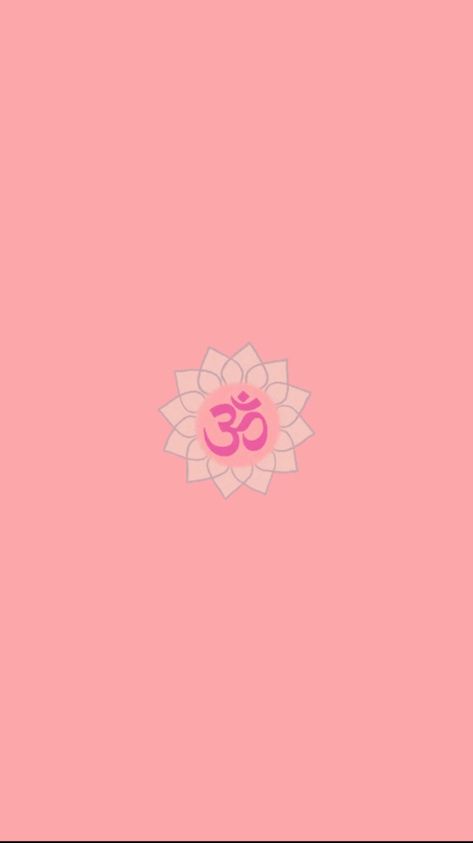 Wallpaper Aesthetic Hindu, Buddhist Wallpaper Aesthetic, Om Aesthetic Wallpaper, Buddhist Background, Aum Wallpapers, Pink Spiritual Wallpaper, Tanvi Core, Pink Spiritual Aesthetic, Om Background