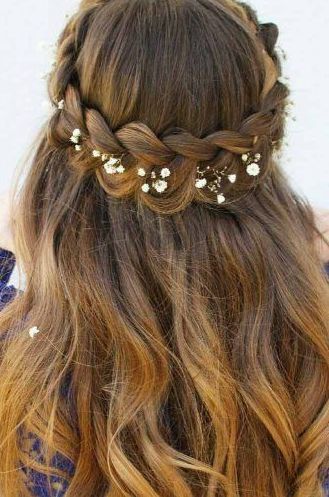 Best Braid Styles – Styling Options For A Crown Braid - davidreed.co Easy Braid Crown, Graduation Hairstyle, Best Braid Styles, Braid Crown, Braided Crown Hairstyles, Up Hairdos, Braided Hairdo, Aesthetic Roses, Open Hairstyles