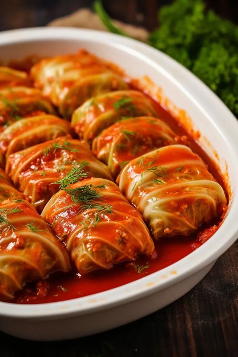 Easy Cabbage Rolls Turkey Stuffed Cabbage Rolls, Italian Stuffed Cabbage Rolls, Air Fryer Cabbage Rolls, Halupki Recipe Cabbage Roll, Stuff Cabbage Rolls Recipes, Unrolled Cabbage Rolls, Cabbage Meals, Homemade Cabbage, Cabbage Roll Recipe