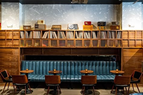 Hifi Bar, Listening Bar, Vinyl Cafe, Japanese Bar, Vinyl Record Shop, Positive Future, Vinyl Room, Record Room, San Francisco Design