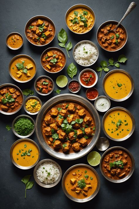 A Culinary Odyssey: The Rich Flavors of India Food From All Around The World, Indian Food Design, Aesthetic Indian Food, Culinary Aesthetic, North Indian Food, Food To Order, Dum Biryani, Indian Foods, Eat Seasonal