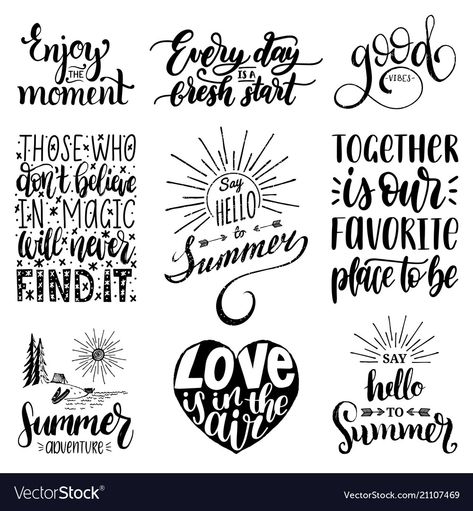 Gratitude Quotes Inspiration, Inspirational Quotes Calligraphy, Quotes Calligraphy, Hand Lettering Fonts, Calligraphy Quotes, Hand Lettering Quotes, Hand Lettering Tutorial, Inspirational Phrases, Inspirational Quotes About Love