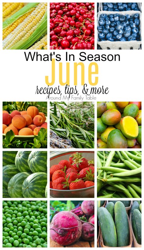 Seasonal Produce Guide, Seasoned Veggies, Whats In Season, Seasonal Produce, Cook Smarts, Eat Seasonal, Cracker Recipes, Summer Berries, Family Table