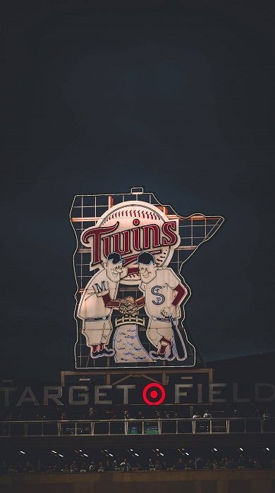 Mn Twins Baseball, Minnesota Twins Wallpaper, Twins Wallpaper, Target Field, Nfl Football Pictures, Nike Wallpaper, Football Pictures, Minnesota Twins, Porsche Logo