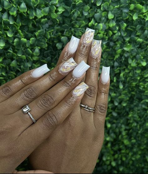 #acrylicnaildesigns #shortnails Short Nails With Diamonds, Short Acrylics, Short Acrylic, Diamond Nails, Short Acrylic Nails, Acrylic Nail Designs, Short Nails, Nail Inspo, Acrylic Nails