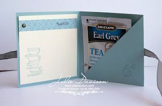 Tea Bag Holder - directions Tea Cup Card, Stampin Up Project, Album Scrapbook, Tea Bag Holder, Pocket Letters, Craft Show Ideas, Cup Tea, Card Tutorials, Bag Holder