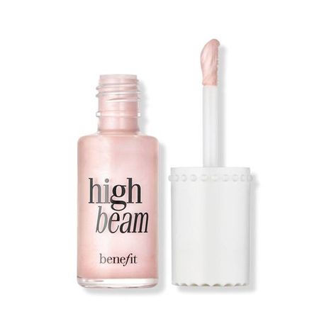 High Beam Benefit, Oil Lipstick, Liquid Highlighter, Face Beauty, Soft Rose, Makeup Items, Benefit Cosmetics, High Beam, Lip Oil