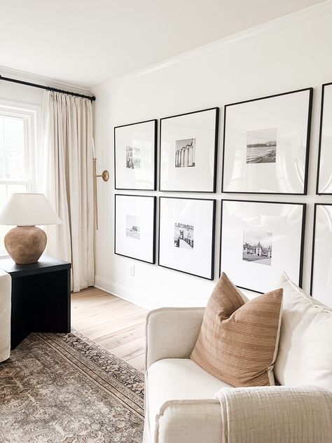 Gallery Wall Black Frames, Entryway Gallery Wall, Simple Gallery Wall, Travels Photo, Dining Room Gallery Wall, Hallway Gallery Wall, Family Gallery Wall, Large Gallery Wall, Family Photo Wall