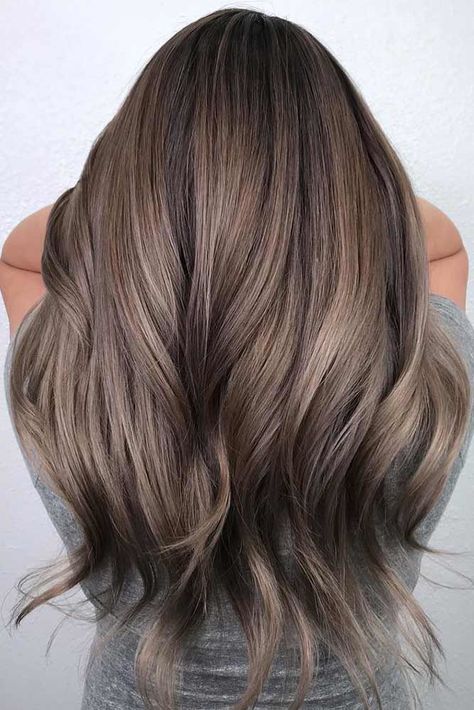 Dark Ash Brown Hair Color, Dark Ash Brown Hair Colour, Ash Brown Hair Dye, Dark Ash Brown Hair, Brunettes Balayage, Dark Ash Brown, Cool Brown Hair, Trendy We Fryzurach, Rambut Brunette