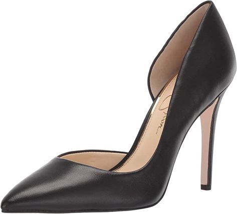 Jessica Simpson Women's Prizma Pointed Toe D'Orsay Heels Pumps D Orsay Heels, High Heels Outfit, Ellie Shoes, Jessica Simpson Heels, Gorgeous Shoes, Heels Pumps, Black Pumps, Womens High Heels, Popular Style