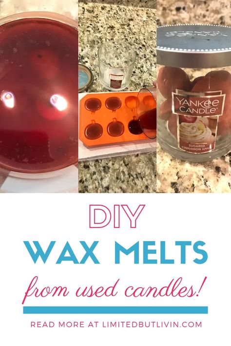 Diy Scentsy, Reuse Candle Wax, Diy Candle Melts, Homemade Wax Melts, Leftover Candle, Wax Melts Recipes, Candle Repurpose, Diy Wax Melts, Christmas Wax Melts