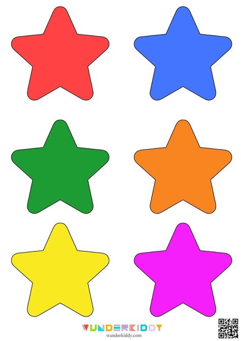 3 Star Coloring Anchor Chart, Star Shapes Template Free Printable, Very Good Star For Kids Sticker, Star Template Printable, Printable Craft Templates, Preschool Activities Printable, Kindergarten Addition Worksheets, Star Clipart, Printable Star