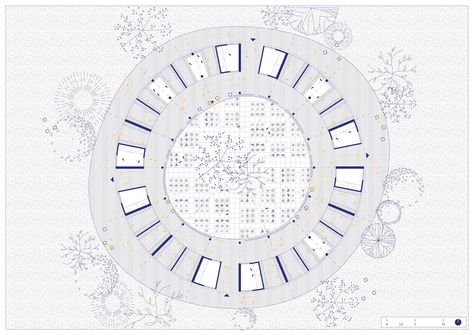 17346_Open Market_ Floor plan - Non Architecture Competitions Pavilion Floor Plan, Open Market Architecture, Open Market, Bamboo Structure, Public Market, Gathering Space, Architecture Plan, Marketing Plan, Floor Plans