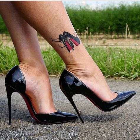 @abracadabraistanbul on Instagram: “@ella_skyhighqueen #sexyshoes #sexyheels #stiletto #heels #shoes #shoe #legs #leg #louboutin #highheel #ayak #foot #shoeporn #shoefetish…” High Heel Tattoos, Shoe Tattoos, Lingerie Heels, Giuseppe Zanotti Heels, Pumps Heels Stilettos, Killer Heels, Stiletto Shoes, Fashion Heels, Fashion High Heels