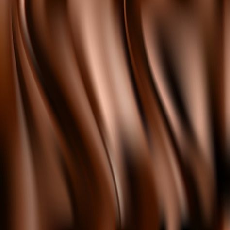 Silky wavy chocolate background Chocolate Background, Color Vibe, Background Design Vector, Warm Chocolate, Background Images Wallpapers, Art Animals, Chocolate Color, Silk Brocade, Brown Aesthetic