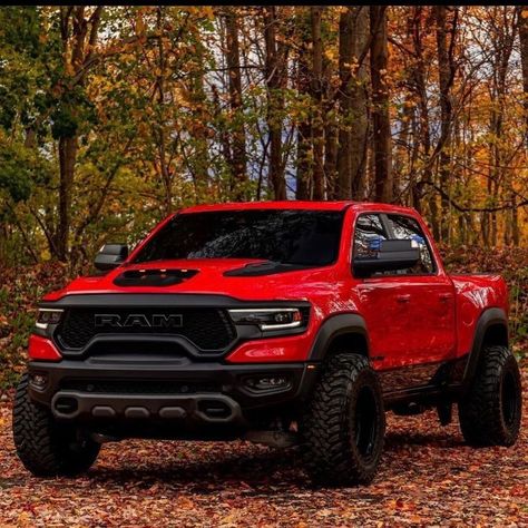 Dodge Ram Truck Accessories, Blacked Out Cars, Ram Trx, Modern Muscle Cars, Trucks Lifted Diesel, Custom Pickup Trucks, Custom Chevy Trucks, Ram Truck, Lifted Chevy Trucks