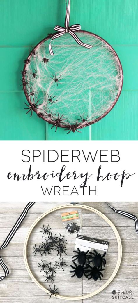 Spiderweb Wreath, Spider Web Wreath, Halloween Fest, Halloween Memes, Diy Halloween Wreath, Adornos Halloween, Halloween Tattoo, Halloween Tags, Halloween Spider Web