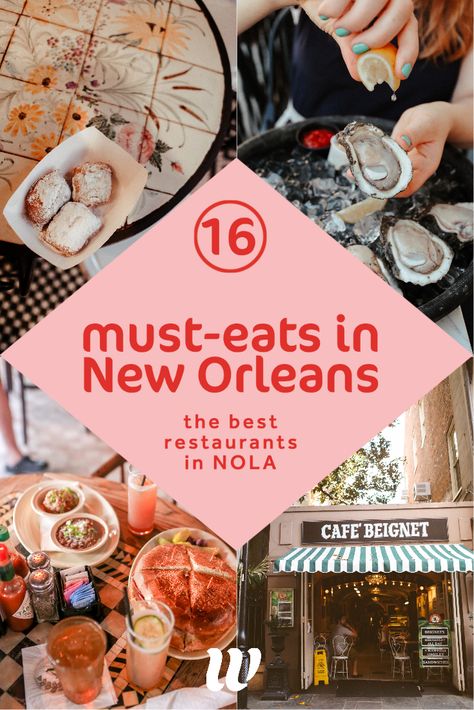 Eating In New Orleans, New Orleans Must Eat, Restaurants New Orleans, Jazz Brunch New Orleans, Best Food New Orleans, New Orleans Locals Guide, Best Time To Visit New Orleans, Best Food In New Orleans, New Orleans French Quarter Restaurants