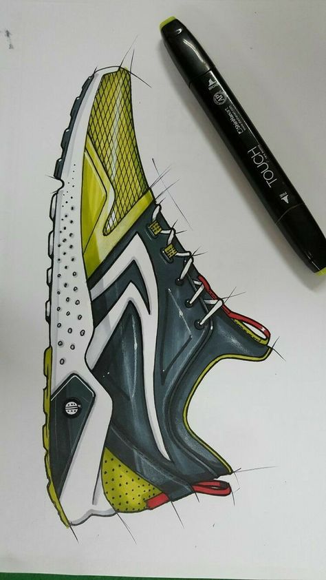 Sneakers Design Sketches, Shoe Sketch Design, Shoes Design Sketches, Shoes Sketching, Sketch Shoes, Shoe Sketch, Sneakers Sketch, Industrial Design Portfolio, Shoe Sketches