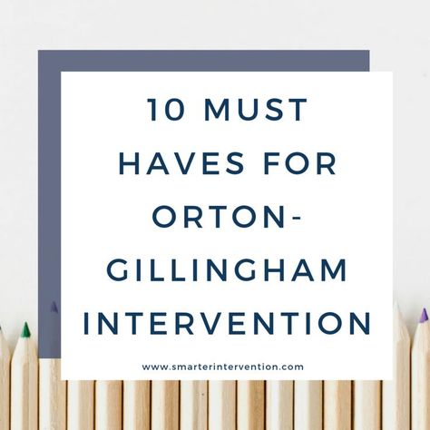 So I don't know about all of you, but when I started out delivering OG intervention I was trying to figure what supplies and materials I absolutely needed for my classroom and small group intervention. I knew I would need writing materials, reading supplies, games, activities, word lists, the list went on and on. We’ve put together a list of Orton-Gillingham necessities to help make your life a little easier! Og Red Words, Orrin Gillingham Organization, Organizing Orton Gillingham Materials, Orton Gillingham Kindergarten, Orton Gillingham Small Group, Tier 3 Reading Interventions, Orton Gillingham Games, Imse Orton Gillingham 3 Part Drill, Imse Orton Gillingham Morphology