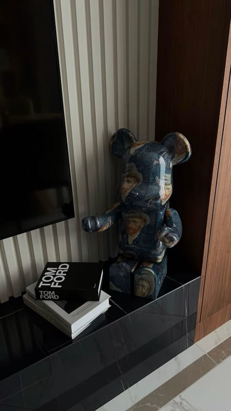 Kaws Bear, Bear Brick, House Inspo, Home Inspo, My Aesthetic, Room Inspo, Apartment Decor, Design Home, My House