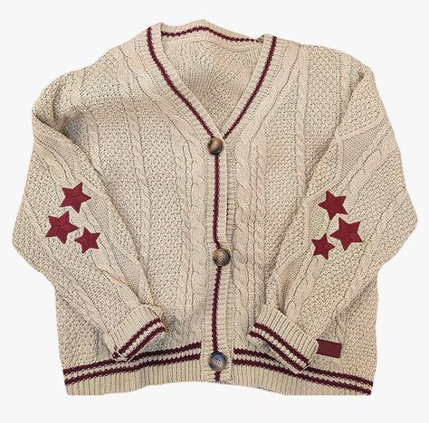 Cardigan Taylor Swift outfit the eras tour evermore folklore Folklore Cardigan, Aesthetic Sweaters, Rose Cardigan, Crochet Cardigan Sweater, Red Stars, Cardigan For Women, Cardigan Vintage, Knitting Women Cardigan, Embroidered Cardigan