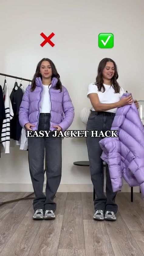 Feels like a must-to-know fashion hack for winter. Video by bobrownn Shop similar Puffer here: https://amzn.to/3wBaDz3 Elegant Winter Outfits, Puffer Outfit, Long Puffer Jacket, London Fashion Week Street Style, Long Puffer, Sweater Trends, Sophisticated Dress, Sweater Collection, Family Fashion