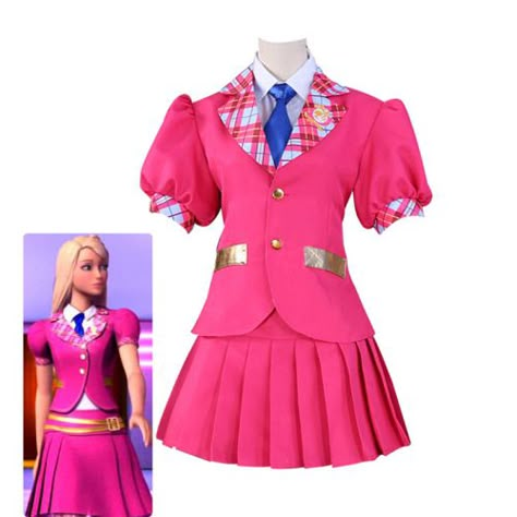 Blair Willows, Barbie Princess Charm School, Princess Charm School, Princess Sophia, Hot Halloween Outfits, Princess Charming, School Uniform Outfits, Barbie Costume, Charm School