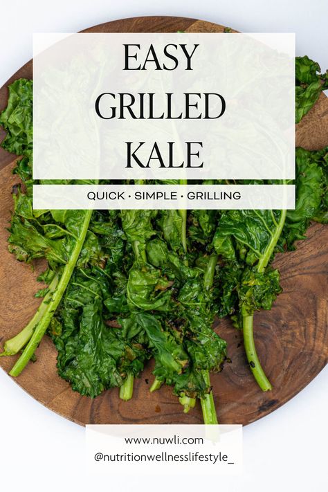 Grilling kale makes it SO flavorful and a little crispy. This Easy Grilled Kale is great served as an appetizer or a side dish. Chili Garlic Shrimp, Grilled Kale, Easy Meal Prep Lunches, Sides Recipes, Sauteed Kale, Summer Cookouts, Kale Chips, Garlic Shrimp, Mashed Cauliflower