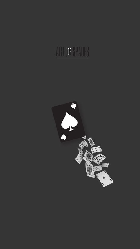 Ace Wallpaper Card, Ace Of Spades Wallpaper, Spade Wallpaper, Wall Street Art, Diamond Wallpaper, Ace Of Diamonds, Ace Of Spades, Wallpaper Ideas, Wall Street