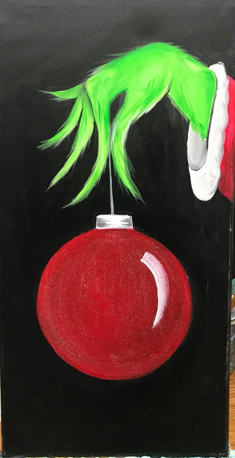 Christmas Window Painting, الفن الرقمي, Christmas Canvas Art, Christmas Paintings On Canvas, Cute Canvas Paintings, Easy Canvas Art, Holiday Painting, Pumpkin Painting, Canvas Painting Designs