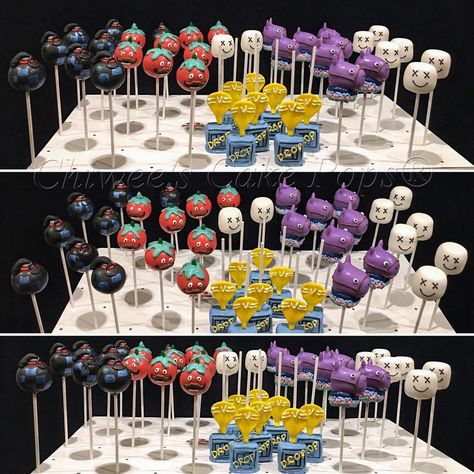 Basketball Themed Birthday Party, Fortnite Cake, Video Games Birthday Party, Baking 101, Video Games Birthday, 6th Birthday Parties, Cake Pop, Baby Party, Cake Pops