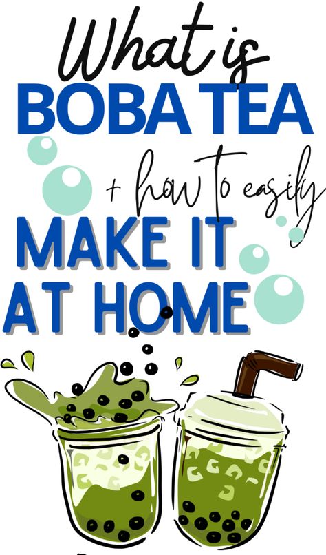 Make Boba Tea, What Is Boba, How To Make Boba, Boba Bar, Best K Cups, Boba Tea Recipe, Tea Facts, Boba Recipe, How To Make Bubbles