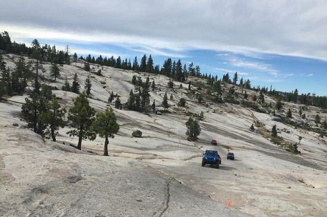 How To Survive The Rubicon Trail Your First Time Crossing The Rubicon, Rubicon Trail, Four Wheeling, How To Drive, Camping Area, How To Survive, Transfer Case, Gas Tanks, Make New Friends