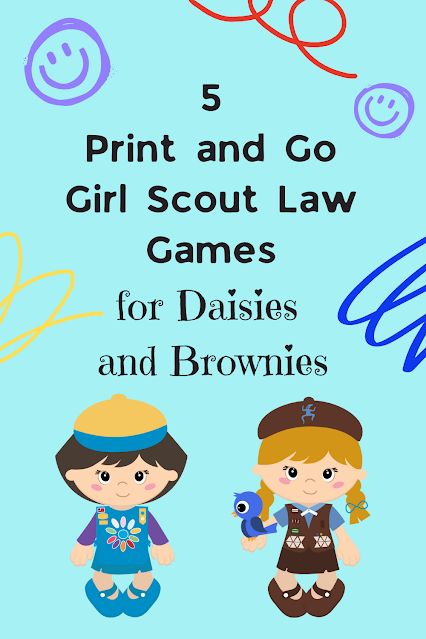 5 Print and Go Girl Scout Law Games Girl Scout Law Activities, Girl Scout Law Craft, Daisy Badges, Girl Scouts Games, Girl Scout Meeting Ideas, Girl Scout Promise, Scout Law, Girl Scout Law, Scout Games