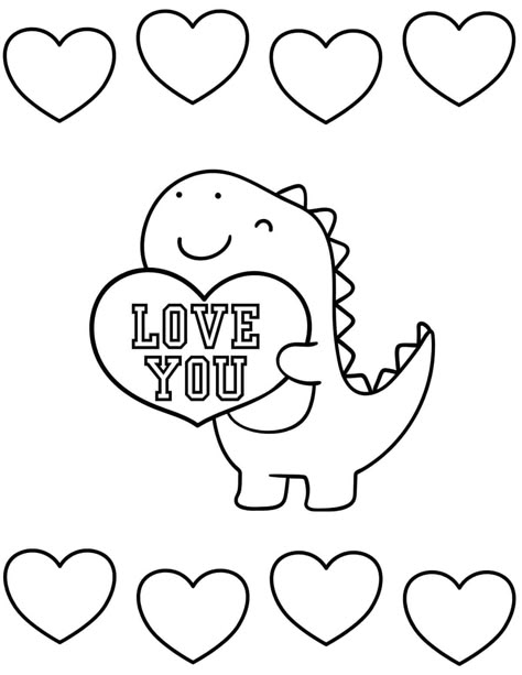 25 Free Printable Father's Day Coloring Pages for Kids Vday Coloring Pages, Valentine Printables Free Kids Coloring, Happy Valentines Day Drawings, Valentine Coloring Pages Free Printables, Valentines Printables Free Kids, Valentines Arts And Crafts, Dad Coloring Page, February Lesson Plans, Valentines Coloring Pages