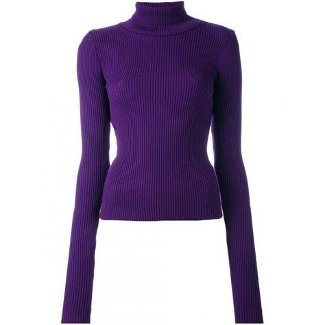 Jacquemus Turtle Neck Sweater ($335) ❤ liked on Polyvore featuring tops, sweaters, purple turtleneck sweater, wool sweaters, sweater pullover, polo neck sweater and turtle neck sweater Turtleneck Outfit Aesthetic, Turtleneck And Sweater, Purple Sweaters, Purple Turtleneck, Sweaters Pullover, Polo Neck Sweater, Turtleneck Outfit, Woolen Sweaters, Wool Pullover