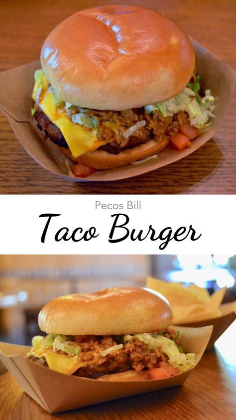 Copycat Taco Johns Taco Burger, Taco Tico Taco Burger Recipe, Taco Burgers Recipe, Taco Burgers Ground Beef, Taco Burgers, Best Hamburger Recipes, Delicious Burger Recipes, Taco Burger, Burger Recipes Beef