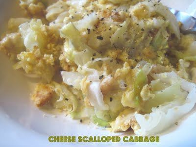 The Better Baker: Cheese Scalloped Cabbage & Weekend Potluck #88 Vegetables In Crockpot, Seasonal Food Chart, Scalloped Cabbage, Potatoes In Crockpot, George Foreman Grill Recipes, Foreman Grill Recipes, Crockpot Cabbage, Crockpot Potatoes, Easy Fast Recipes