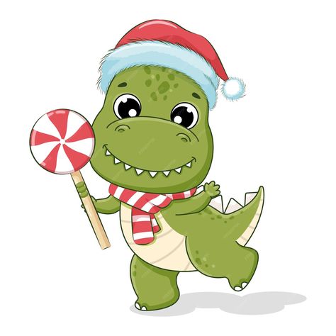 Christmas Window Painting, Christmas Tree Wallpaper, Christmas Dragon, Baby Birthday Decorations, Dinosaur Room, New Year Pictures, Baby Dinosaur, New Year 2023, Baby Dinosaurs